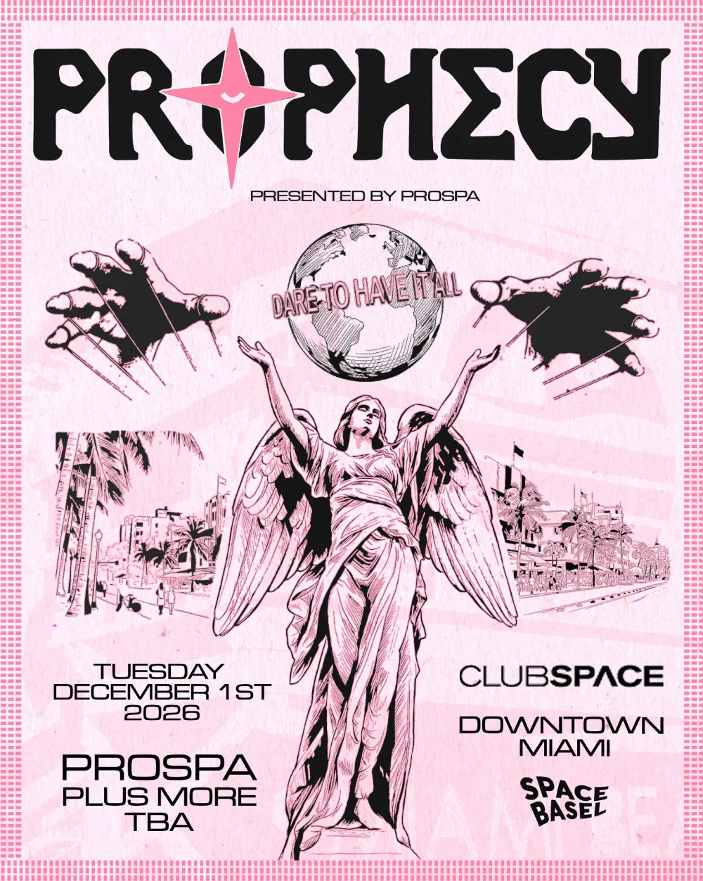 Prospa 2026 tour poster
